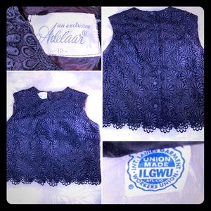 1960s Black Lace Blouse | Adelaar